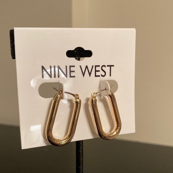 Nine West Jewelry - Nine West Gold-Tone U-Shaped Earrings